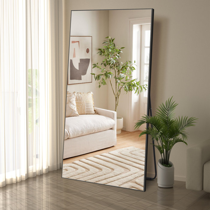 Latitude Run® Metal Floor Mirror & Reviews Wayfair